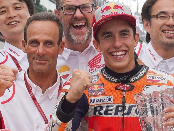 Marc Marquez, Alberto Puig. Honda