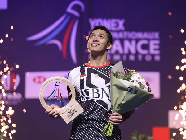 Coach Irwansyah minta Jonatan Christie konsisten usai juarai French Open 2023.