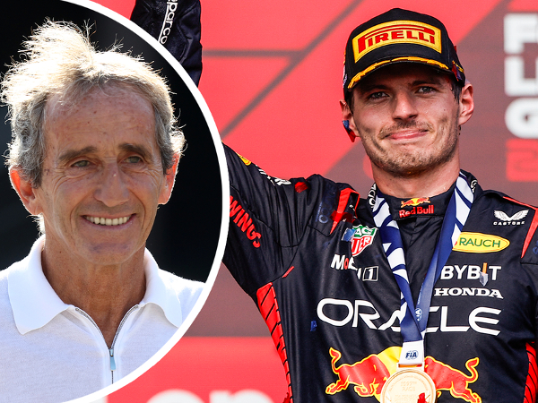 Max Verstappen samai rekor kemenangan Alain Prost