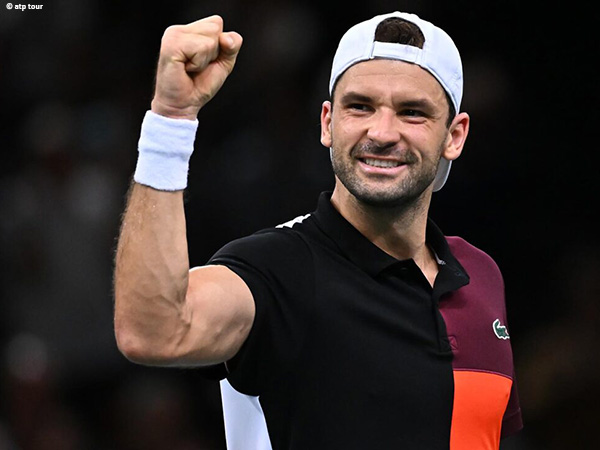 Misi Balas Dendam Terpenuhi, Grigor Dimitrov Melangkah Ke Babak 16 Besar Di Paris