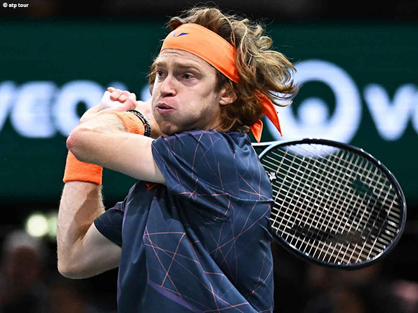 Andrey Rublev Kantongi Kemenangan Ke-20 Turnamen Masters Musim Ini Di Paris