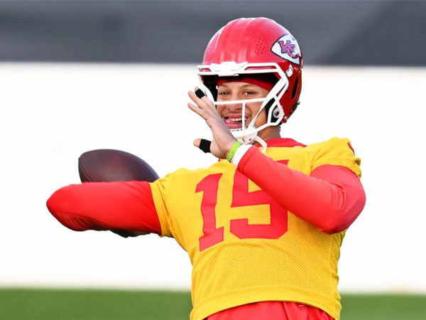 Patrick Mahomes akan berusia 31 atau 32 tahun saat Olimpiade 2028 diselenggarakan di Los Angeles. (Foto: Reuters)