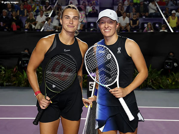 Hujan Paksa Laga Panas Antara Aryna Sabalenka Lawan Iga Swiatek Ditunda