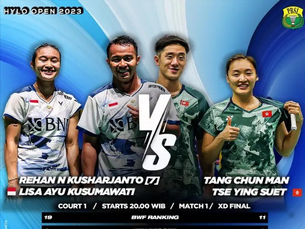 Jadwal Final Hylo Open 2023: Peluang Indonesia Bawa Pulang 2 Gelar Juara