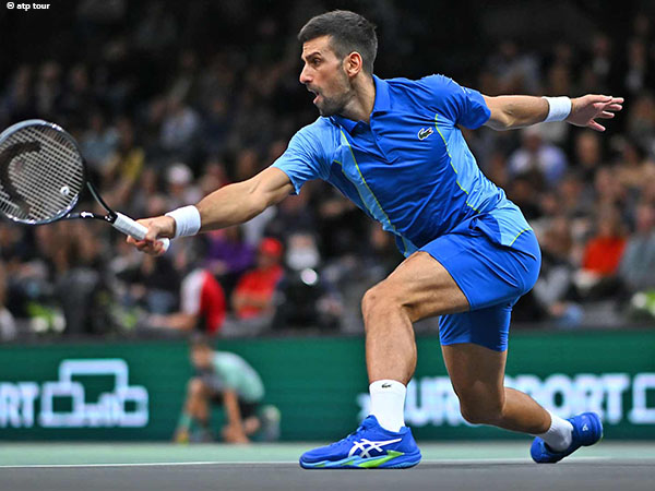 Novak Djokovic Atasi Laga Menantang Yang Disuguhkan Andrey Rublev Di Paris