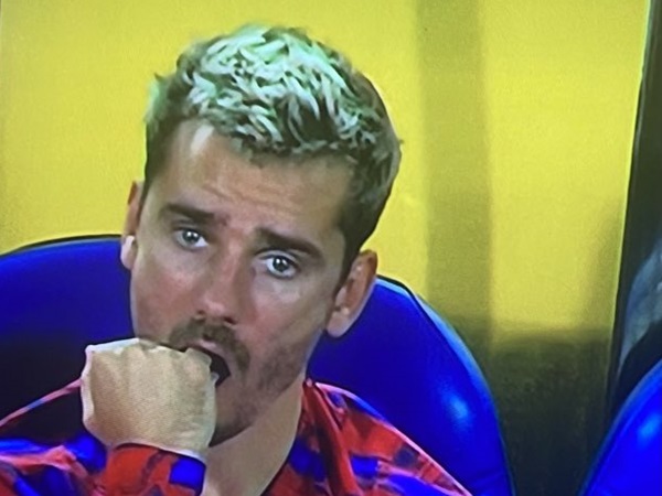 Griezmann saat digantikan Simeone