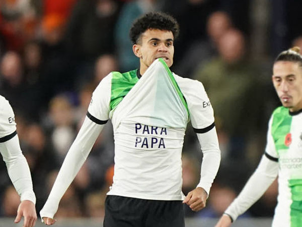 Gol Penyeimbang Penuh Emosi, Luis Diaz Kirim Pesan untuk Sang Ayah