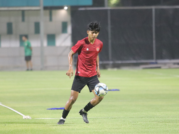 Penyerang timnas Indonesia U-17, Arkhan Kaka