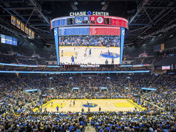 NBA All-Star 2025 akan diselenggarakan pada 14-16 Februari 2025 di Chase Center dengan beberapa acara juga digelar di Oakland Arena, bekas kendang Warriors. (Foto: Golden State Warriors)