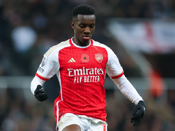 Penyerang Arsenal, Eddie Nketiah