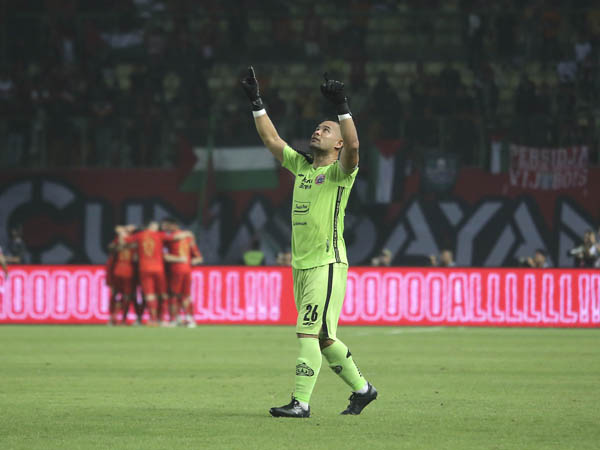 Kiper sekaligus kapten Persija Jakarta, Andritany Ardhiyasa