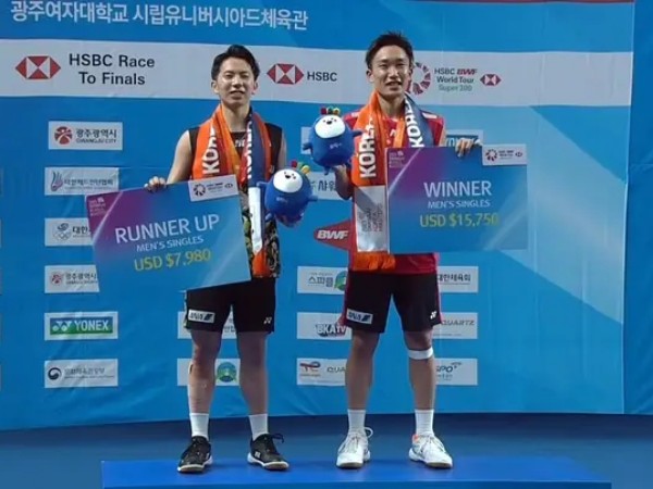 Kento Momota Kampiun Korea Masters 2023