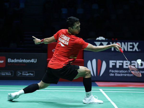 Jonatan Christie ingin teruskan tren positif di Kumamoto Masters 2023.