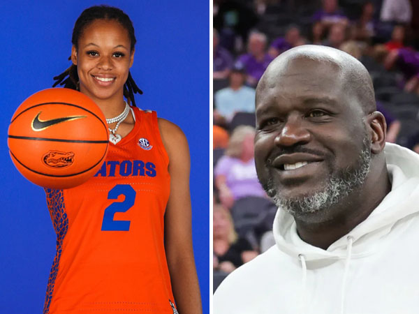 Me'Arah O'Neal (kiri) dan sang ayah Shaquille O'Neal. (Foto: Instagram, Yahoo Sports)