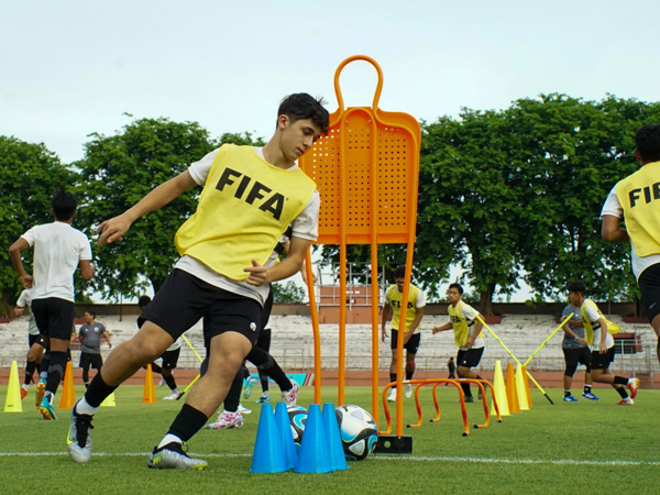 Persiapan terakhir timnas Indonesia U-17 jelang menghadapi Maroko U-17