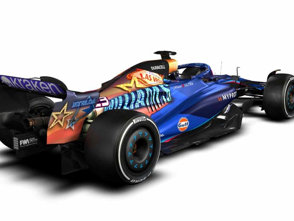 Livery khusus Williams untuk GP Las Vegas