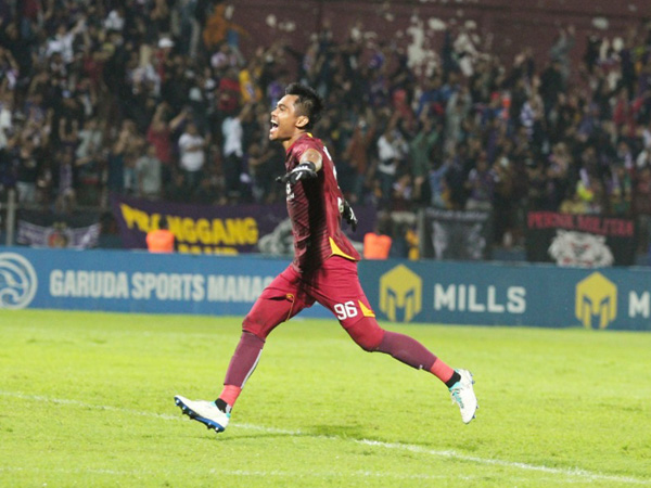 Kurniawan Kartika Ajie saat masih bersama Persik Kediri