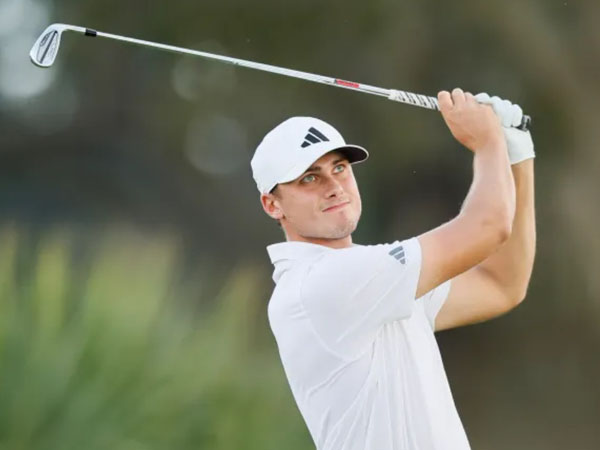 Ludvig Aberg membukukan skor 9-under 61 untuk memimpin satu pukulan setelah hari ketiga RSM Classic 2023. (Foto: Golf Week)