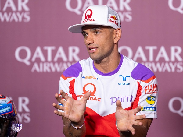 Tekanan ban yang tinggi buat Jorge Martin melempem di GP Qatar.