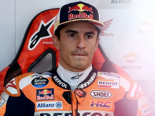 Marc Marquez pilih main aman di GP Qatar lalu.