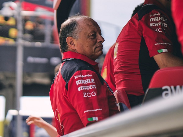Fred Vasseur optimistis Ferrari kalahkan Mercedes di klasemen akhir.