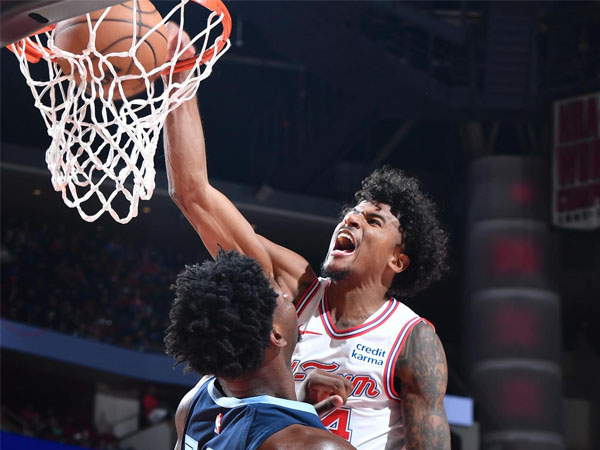 Jalen Green mencetak 26 dari 34 poinnya di paruh kedua saat Houston Rockets meraih kemenangan 111-91 atas Memphis Grizzlies. (Foto: AFP)