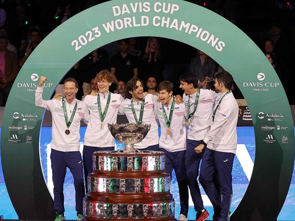 Hasil Davis Cup: Tampil Tanpa Ampun, Jannik Sinner Antar Italia Jadi Juara