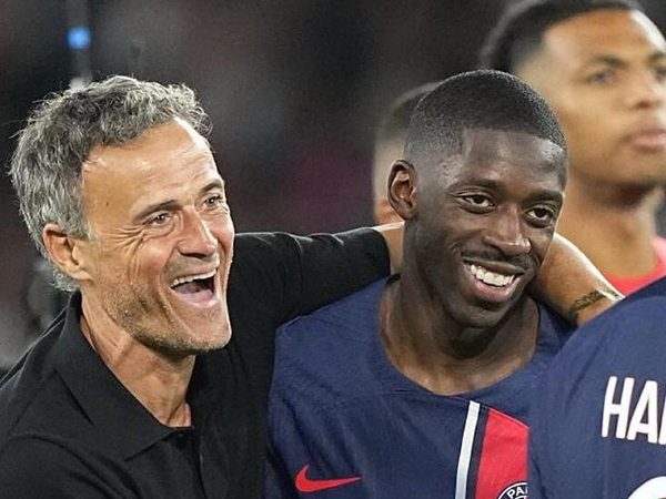 Luis Enrique dan Ousmane Dembele