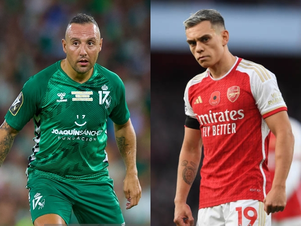 Santi Cazorla dan Leandro Trossard