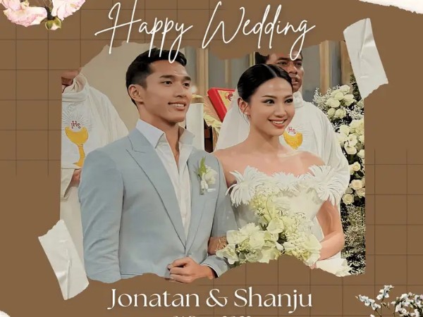 Jonatan Christie Resmi Melepas Masa Lajang Bersama Shanju