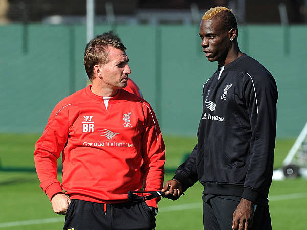 Mario Balotelli Sebut Brendan Rodgers Sebagai Pelatih Terburuk