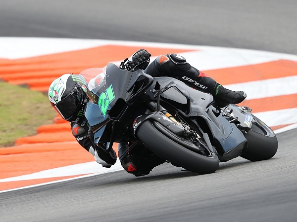 Franco Morbidelli nikmati penampilan perdananya bersama Ducati di Tes Valencia.
