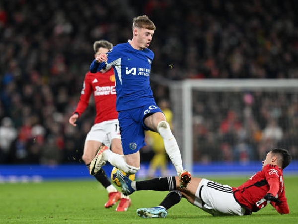 Cole Palmer baru saja membobol gawang Manchester United
