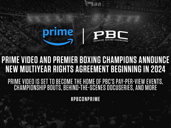 Prime Video akan mendistribusikan acara-acara PPV Premier Boxing Champions mulai Maret 2024. (Foto: X.com)