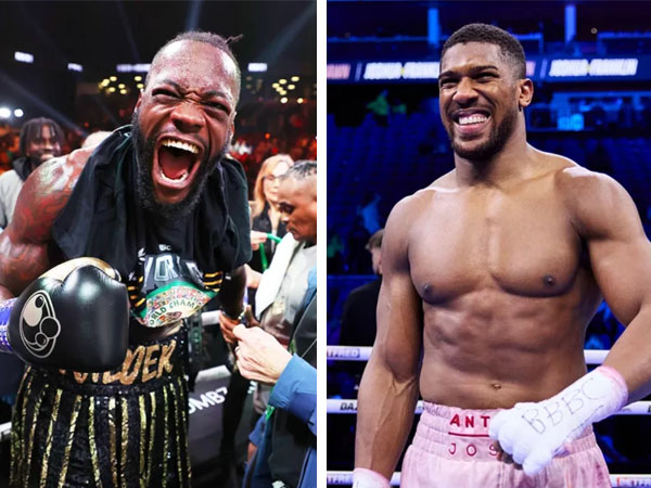 Deontay Wilder dan Anthony Joshua. (Foto: talkSPORT)