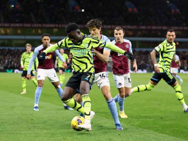 Arsenal menelan kekalahan 1-0 dari Aston Villa
