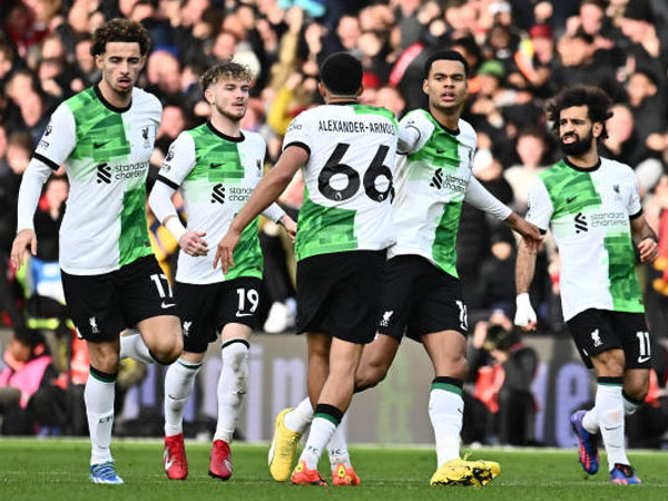 Pertama Kalinya Dalam Dua Tahun, Liverpool Puncaki Klasemen Premier League