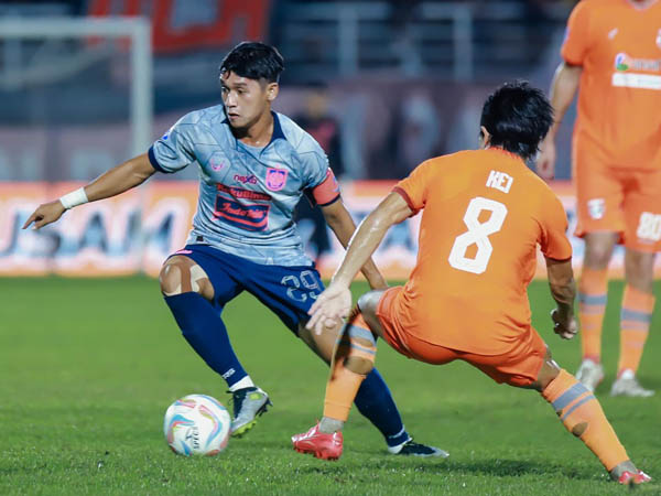 Kapten PSIS Semarang Septian David Maulana di laga kontra Borneo FC