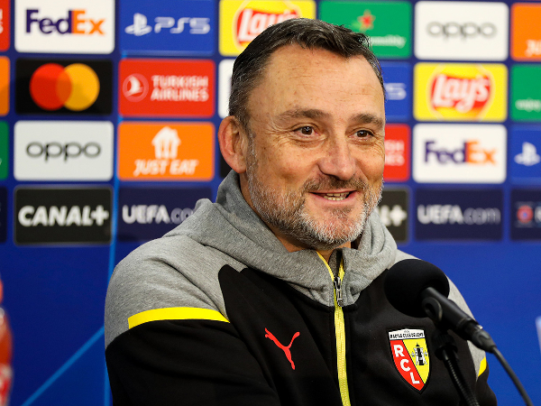 Pelatih RC Lens Franck Haise