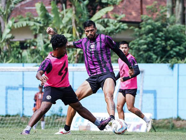 Persiapan Arema FC untuk menghadapi Barito Putera