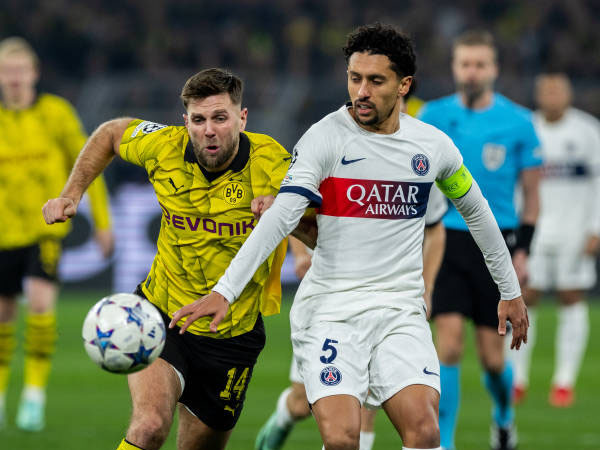 Hasil Pertandingan Liga Champions: Borussia Dortmund 1-1 Paris St Germain