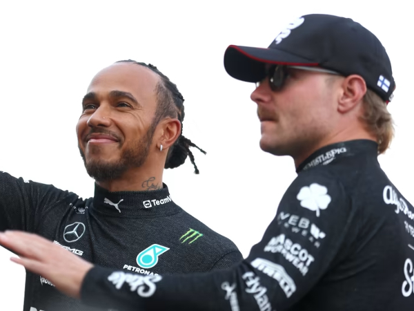 Lewis Hamilton dan Valtteri Bottas