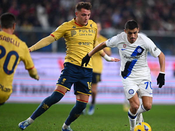 Hasil Pertandingan Serie A Italia: Genoa 1-1 Inter Milan