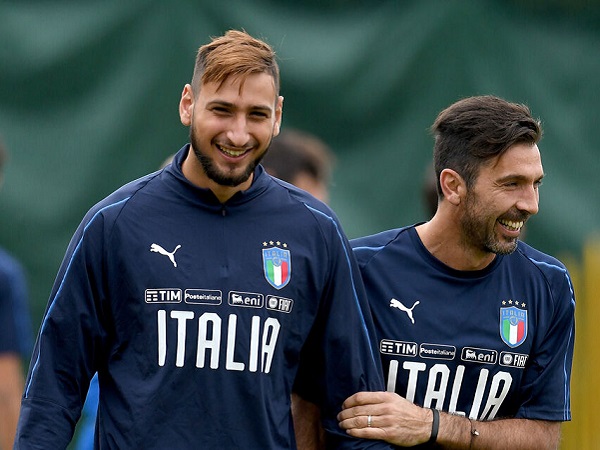 Gianluigi Donnarumma, Gianluigi Buffon, Paris Saint-Germain