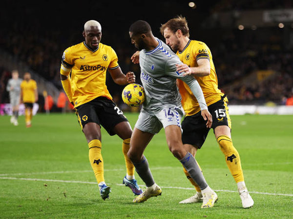 Hasil Pertandingan Premier League: Wolves 3-0 Everton