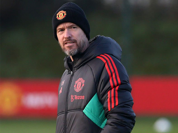 Pelatih Manchester United, Erik ten Hag.