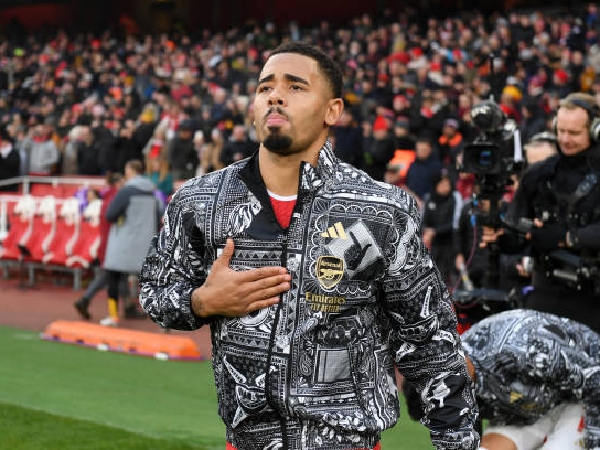 Striker Arsenal, Gabriel Jesus, mengalami masalah lutut