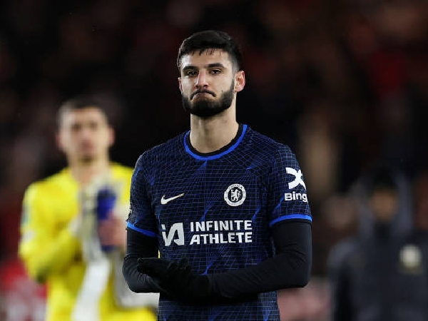 Armando Broja masuk sebagai pemain pengganti saat Chelsea kalah dari Middlesbrough