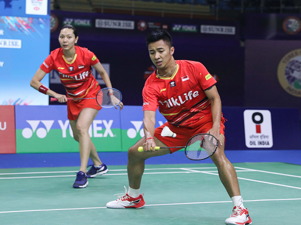 Dejan Ferdinansyah komentari kekalahan prematurnya di India Open 2024.