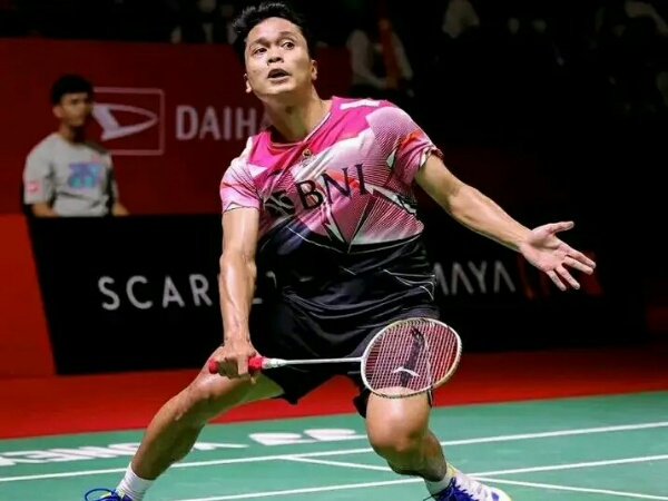 Sikat Kanta Tsuneyama, Anthony Ginting ke Lolos 16 Besar India Open 2024